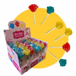 WALENTYNKI | ROSE LOLLIPOP | LIZAK | RÓŻA | RÓŻYCZKA | 30 szt