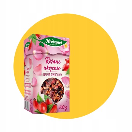 HERBAPOL | RÓŻANE UKOJENIE | NAPAR OWOCOWY | HERBATA | 100g
