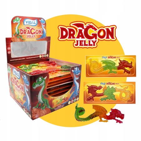 VIDAL | DRAGON JELLY | ŻELKI | SMOKI | 22 szt
