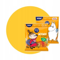 FAZER | MOOMIN | MUMINKI | ŻELKI OWOCOWE | 80g