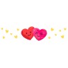 WALENTYNKI | BALON SERCE | LOVE | CZERWONY | 1 szt | 44cm